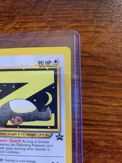 Pokemon TCG Snorlax WoTC Black Star Promo 49 NM/LP+ Card - Rare! - Image 3