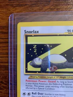 Pokemon TCG Snorlax WoTC Black Star Promo 49 NM/LP+ Card - Rare! - Image 4