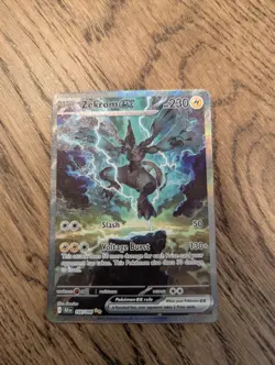 Pokemon TCG - Zekrom EX 166/086 - Special Illustration Rare Black Bolt NM - Image 1