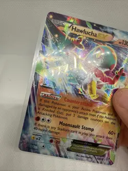 Pokemon TCG Hawlucha EX 64/111 XY-Furious Fists Holo Card - Image 3