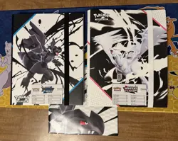 Pokemon Black Bolt & White Flare Binder Set With Poster Collection Poster - Image 1