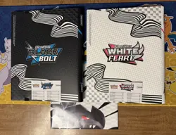 Pokemon Black Bolt & White Flare Binder Set With Poster Collection Poster - Image 2