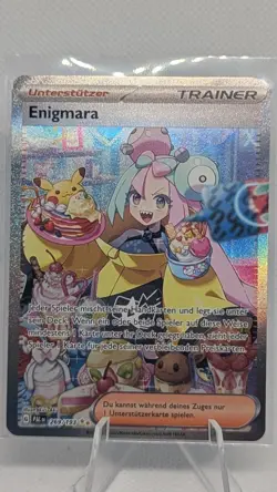 Enigmara 269/193 Trainer SIR Full Alt Art POKEMON TCG Paldea Evolved PAL DE - Image 1