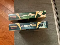 POKEMON TCG GLACEON & LEAFEON VSTAR Special Collection Box brand new - Image 3