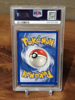 1999 POKEMON BASE SET UNLIMITED #44 BULBASAUR PSA 9 MINT - Image 2
