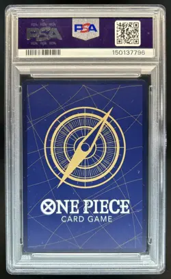 2025 One Piece Bandai Card Games Fest Monkey D Luffy #OP07-073 PSA 10 GEM MINT - Image 2