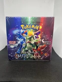 Pokemon TCG: Scarlet & Violet Triple Beat Booster Box SV1a (Japanese) Sealed - Image 1