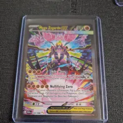 Mega Zygarde EX Perfect Order SIR 120/088 Pokemon Card TCG Near Mint - Image 1