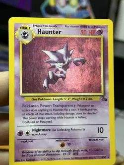 Haunter 6/62 Magneton 11/62 Fossil 1999 Holo Vintage Pokemon Card Lot WOTC - Image 4