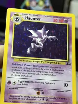 Haunter 6/62 Magneton 11/62 Fossil 1999 Holo Vintage Pokemon Card Lot WOTC - Image 5