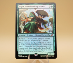 Toph, Earthbending Master | 145 | Mythic | Foil | Airbender-Eternal | MTG - Image 1