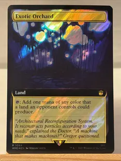 Exotic Orchard (Extended Art) (Surge Foil) Universes Beyond: Doctor Who Foil - Image 1