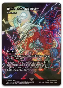 Battle at the Big Bridge - Fatal Push (Showcase) #9 (Foil) NM Final Fantasy - Image 1