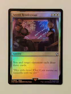 Magic: The Gathering MTG FINAL FANTASY #219 Secret Rendezvous (0219) Foil - Image 1