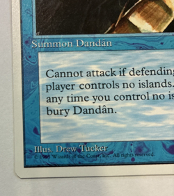 Dandan - NM - Common Magic the Gathering Chronicles 1995 WotC - Image 2