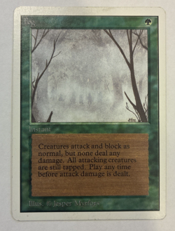 Fog - LP - Magic the Gathering Unlimited Edition 1993 WotC - Image 1