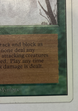 Fog - LP - Magic the Gathering Unlimited Edition 1993 WotC - Image 3