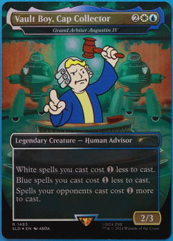 Vault Boy Cap Collector Grand Arbiter Augustin IV (SL Promo) FOIL MINT 503481 - Image 1