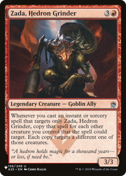 Zada, Hedron Grinder #156 | Near Mint | The List PLST | Magic MTG - Image 1