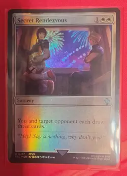 Secret Rendezvous [FOIL]- Final Fantasy - (Magic: the Gathering) CF - Image 1