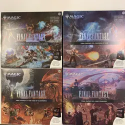 MAGIC THE GATHERING FINAL FANTASY SCENE BOX - SET OF 4 - Image 1