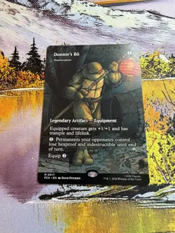 Shadowspear "Donnie's Bo" - Extended Art PZA NM MTG - Image 1