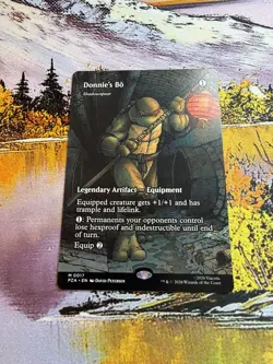 Shadowspear "Donnie's Bo" - Extended Art PZA NM MTG - Image 2