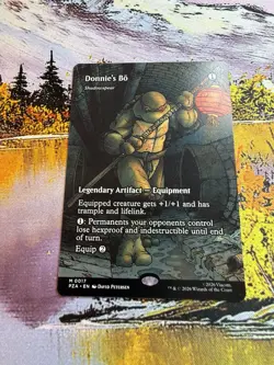 Shadowspear "Donnie's Bo" - Extended Art PZA NM MTG - Image 3