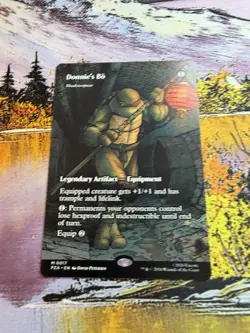 Shadowspear "Donnie's Bo" - Extended Art PZA NM MTG - Image 4