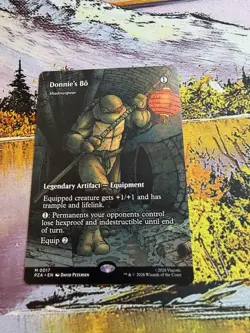 Shadowspear "Donnie's Bo" - Extended Art PZA NM MTG - Image 5