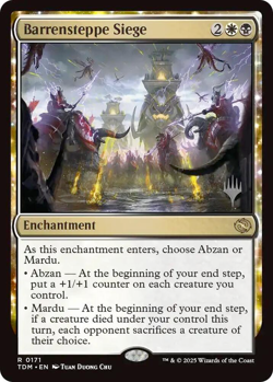 Barrensteppe Siege (Foil) - Promo Pack: Tarkir: Dragonstorm (PPTDM) - Image 1