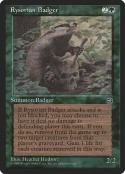 Rysorian Badger - Homelands (HML) - Image 1