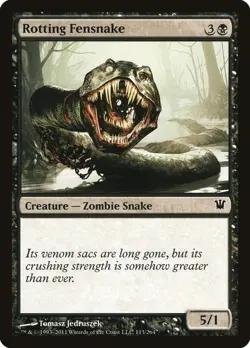 Rotting Fensnake - Innistrad (ISD)(Foil) - Image 1