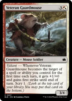 Veteran Guardmouse - Bloomburrow (BLB)(Foil) - Image 1