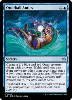 Otterball Antics - Bloomburrow (BLB)(Foil) - Image 1