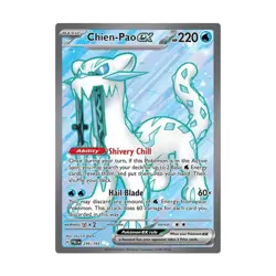Pokemon SV02: Paldea Evolved Chien-Pao ex - 236/193 (UR) #236/193 (Holo) NM - Image 1