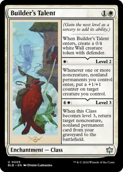 Builder's Talent - Bloomburrow (BLB)(Foil) - Image 1