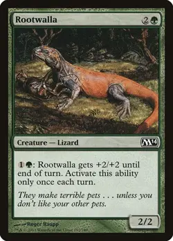 Rootwalla - Magic 2014 (M14) (M14)(Foil) - Image 1