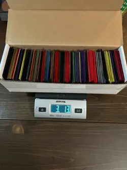 3LBS USED SLEEVES LOT- Magic the Gathering Pokemon MTG TCG Various Colors/Brands - Image 1