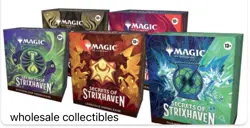 PREORDER MTG Secrets Of Strixhaven Magic the Gathering PRERELEASE Box Lot (All 5 - Image 1