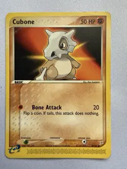 Cubone 40/95 - Team Magma vs Team Aqua Common Pokemon TCG | **NM EREADER** - Image 1