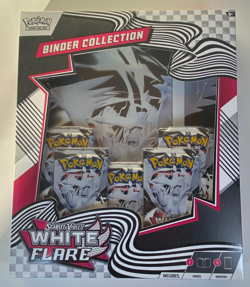 Pokemon TCG Scarlet & Violet White Flare Binder Collection - Factory Sealed - Image 1