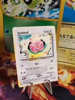 Pokemon Karte Card Snubull Neo Genesis Deutsch German Vintage Wotc Sunfaded - Image 1