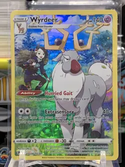 Pokemon TCG Wyrdeer Sword & Shield - Astral Radiance TG06/TG30 Holo Rare2Y - Image 1