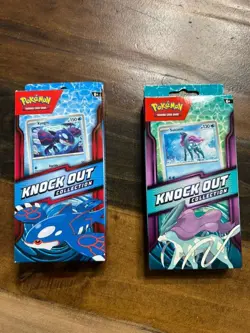 Pokemon TCG Knockout Collection Suicune And Kyogre New/Sealed (19.99/deck) - Image 2