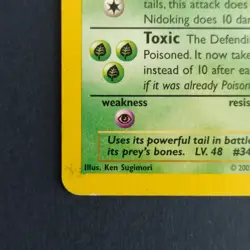 Pokemon TCG Nidoking Legendary Collection 31/110 Regular Rare Non Holo - LP - Image 4