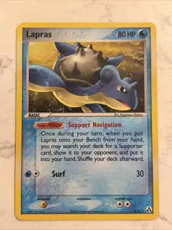 Two Lapras 8/92 Pokemon TCG Legend Maker Holo Rare Stamped - Image 2