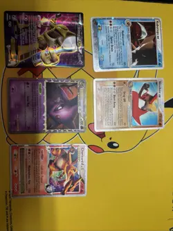 Pokemon- TCG Trading Cards Vintage Lot Of 64 Cards As Shown In List - Image 5
