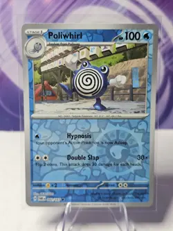 Pokemon TCG Poliwhirl SV06: Twilight Masquerade 042/167 Reverse Holo Common - Image 1