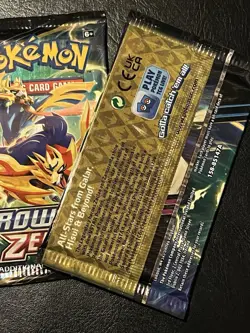Pokemon TCG Sword and Shield Crown Zenith x2 Booster Pack Sealed - Image 2
